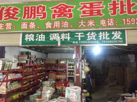 成熟菜场40平米粮油批发转让