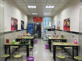 中南财大校门口处万能餐饮门面+二室一厅住...
