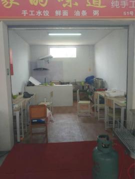 关东街南湖社区菜场小吃店因事转让