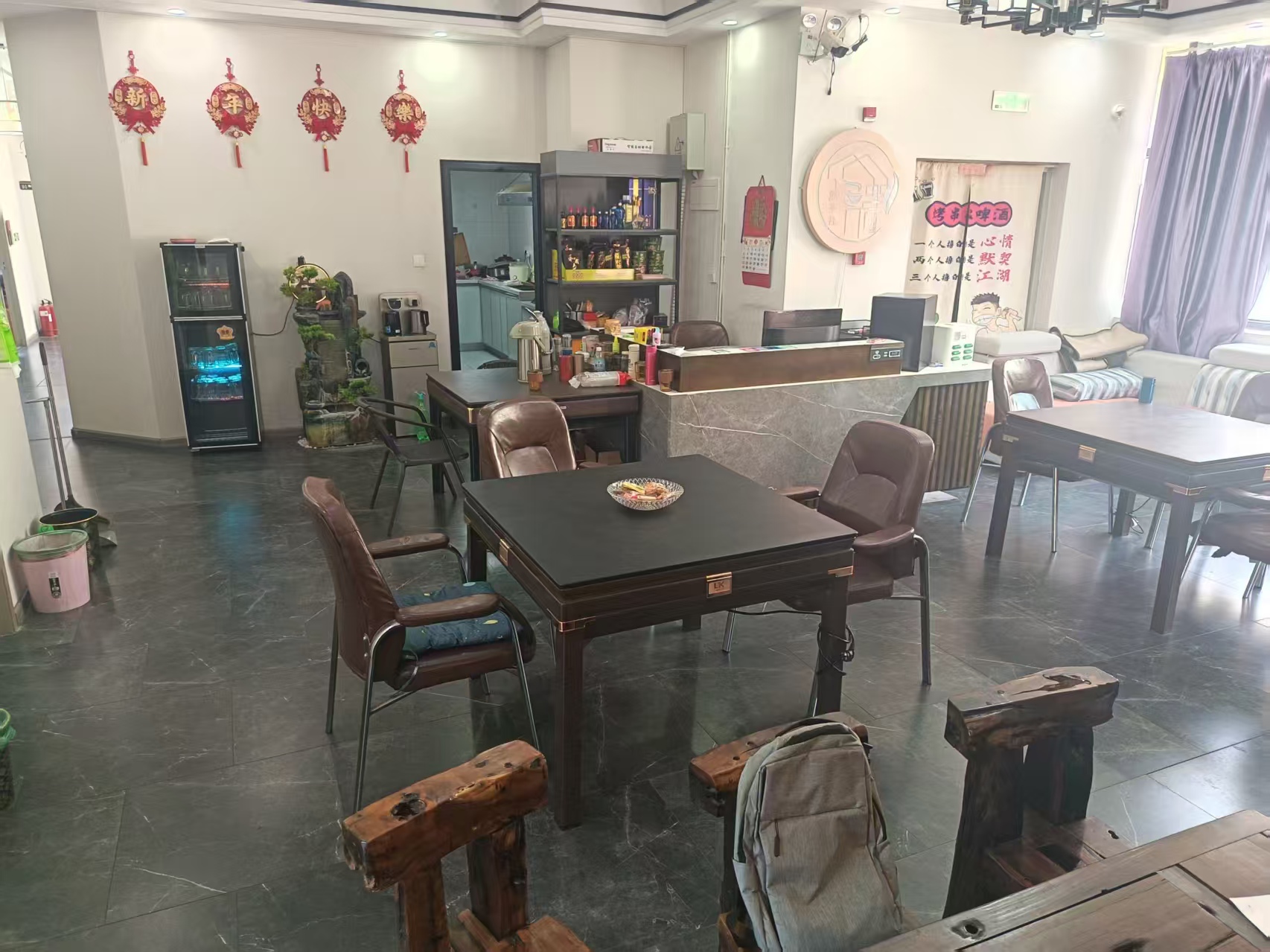 棋牌室几百回头客低价出