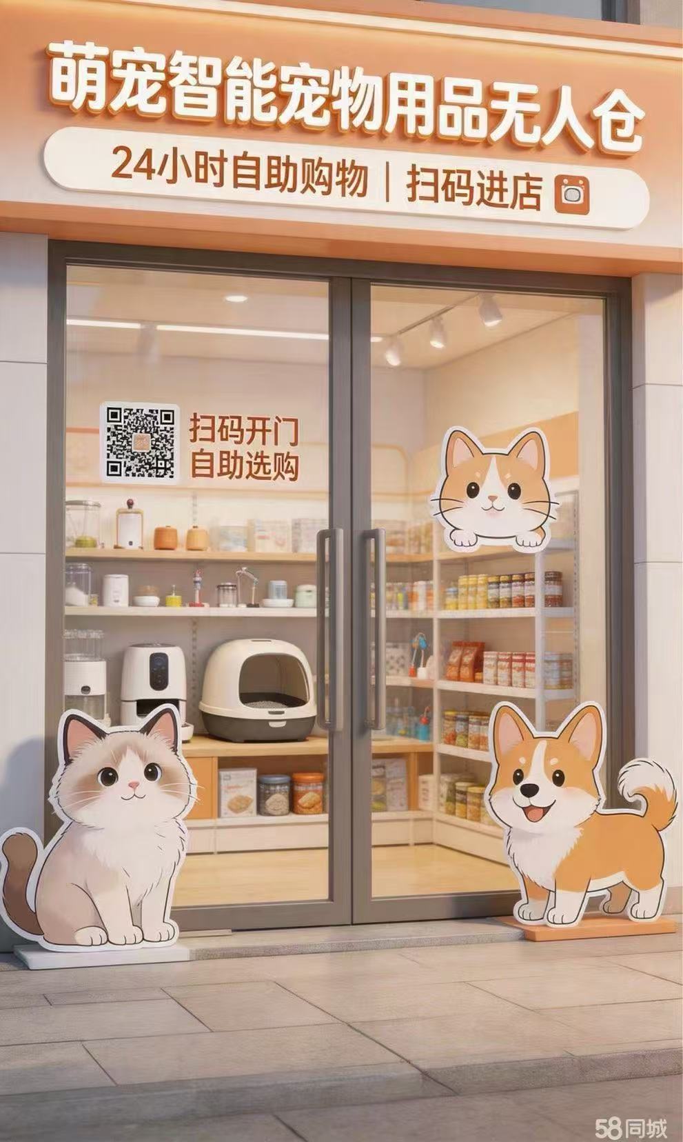洪山区和平街道保利城2期A座无人宠物...
