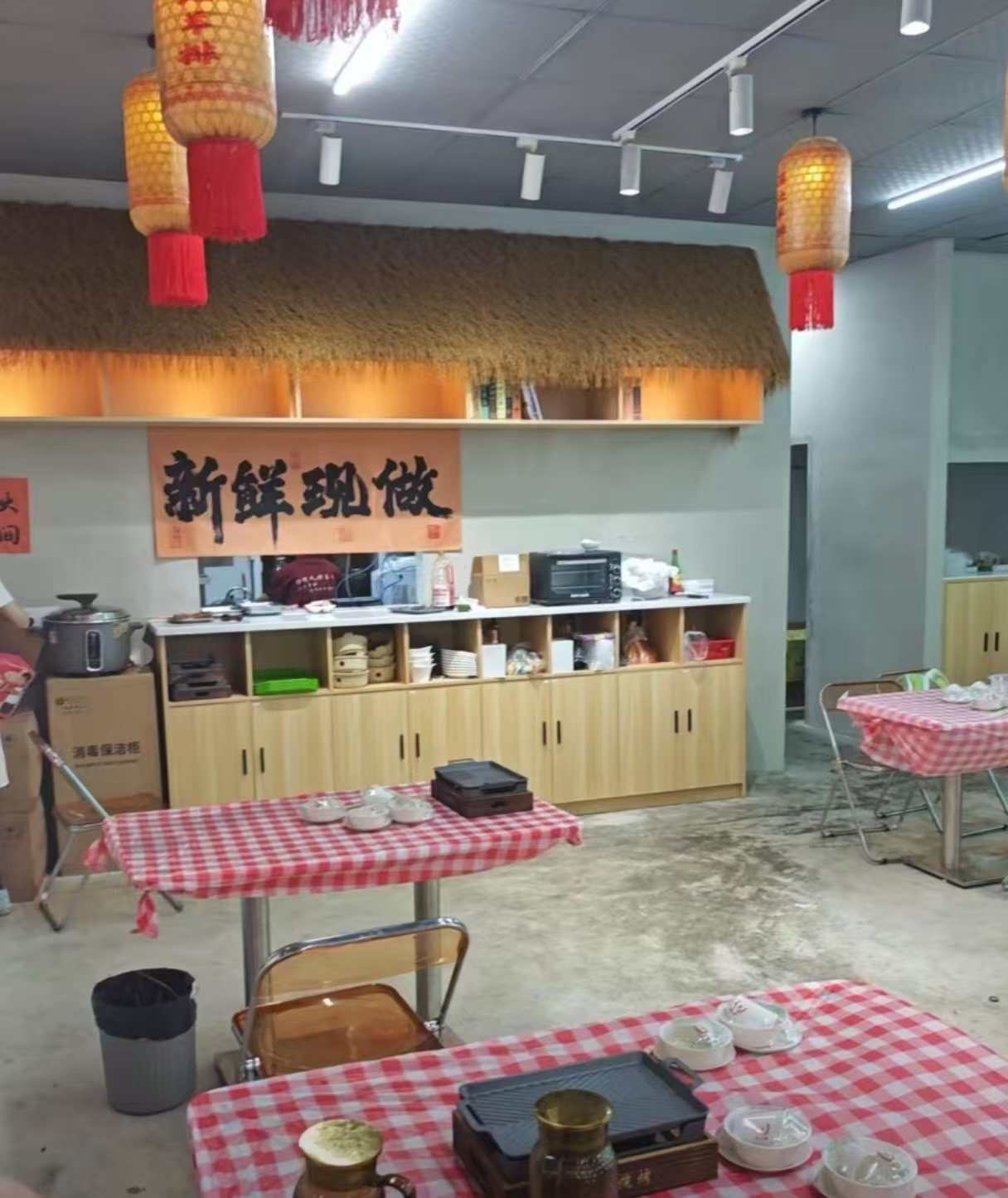 洪山区九峰街道临街160平大排档店急转 